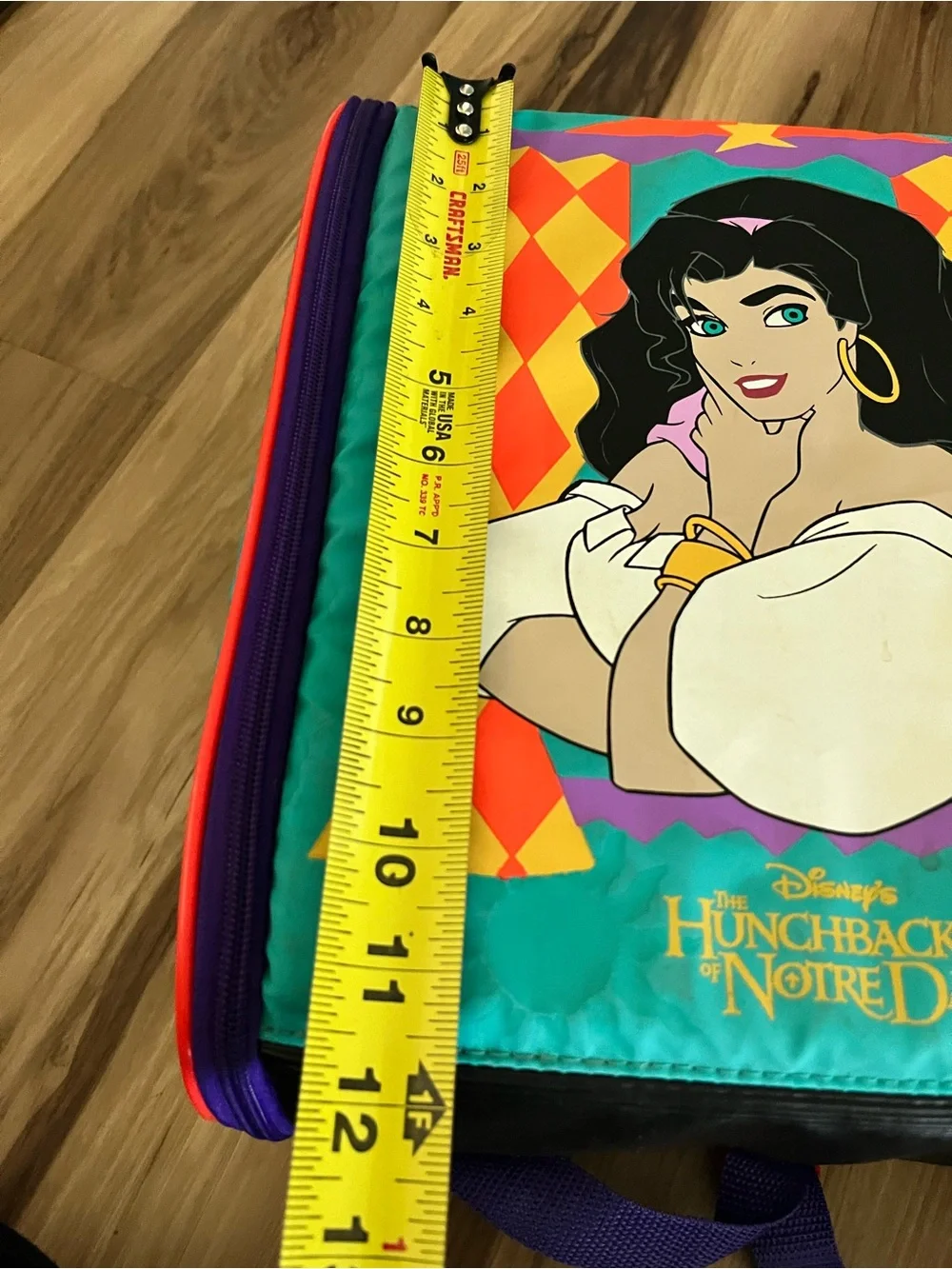Vintage Disney The Hunchback Of Notre Dame Esmeralda Backpack